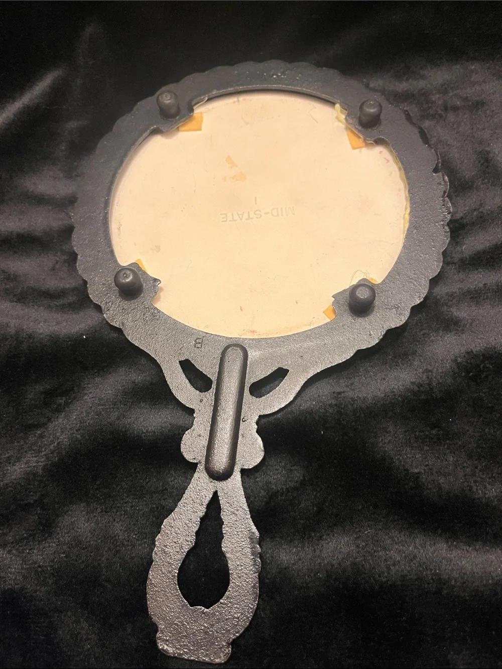 Vintage Trivet Hot Plate Holder butterfly cast iron kitchen decor